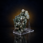 Natural Fluorite with Calcite Crystal Cluster – 150g