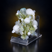 Natural Okenite with Apophyllite &amp; Heulandite Mineral Specimen – 70g