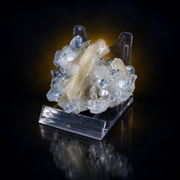 Natural Apophyllite with Stilbite Crystal Cluster – 40 g