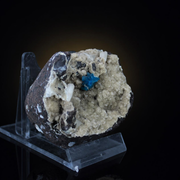Natural Cavansite Crystal Matrix – Mineral Specimen from India