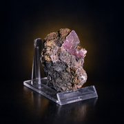 Natural Pink Calcite Crystal Mineral Specimen – India