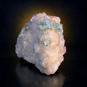 Natural Green Apophyllite, Stilbite with Heulandite Crystal Specimen – India
