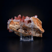 Natural Red Hematoid Quartz Mineral Specimen  13 × 9 × 4 cm, 510 g