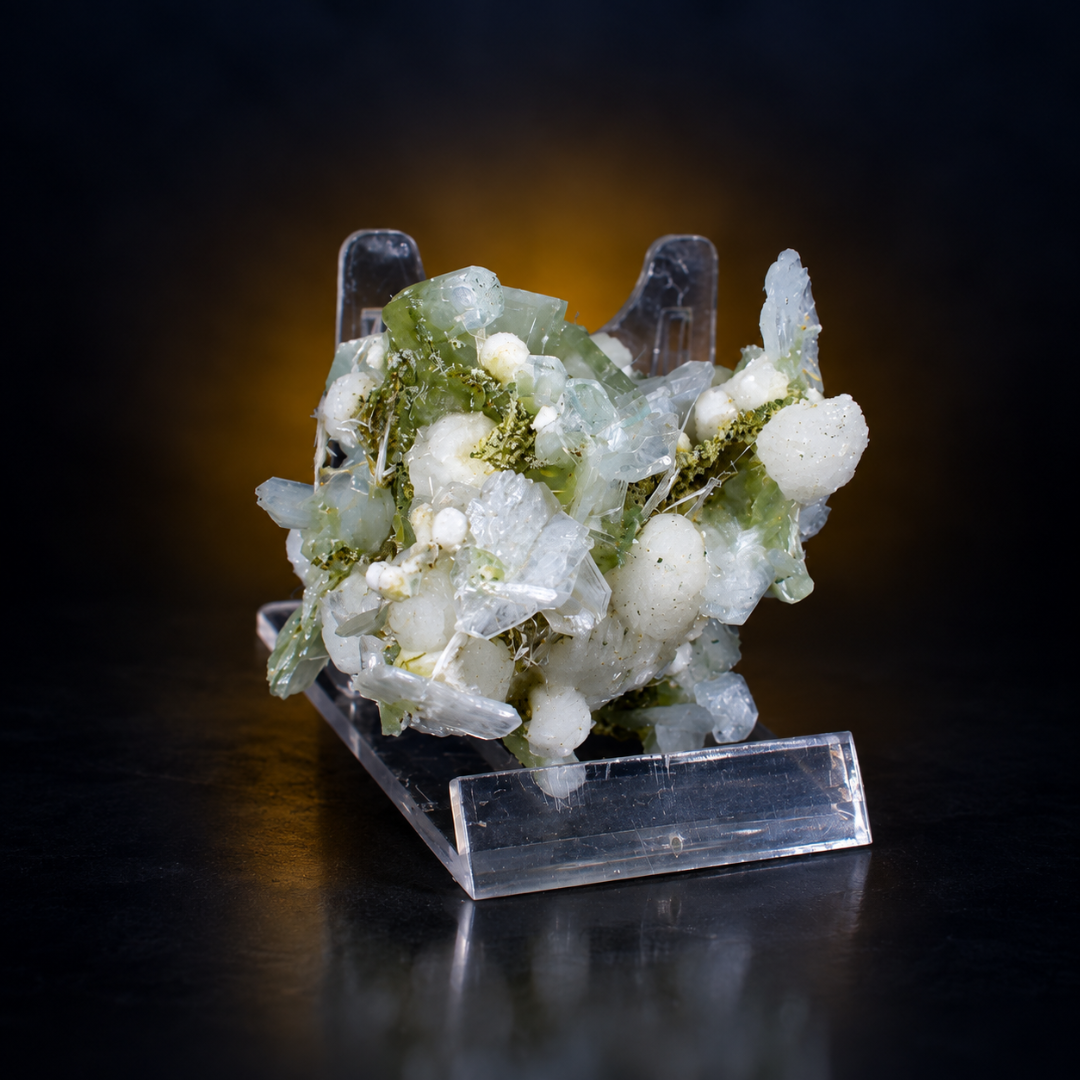 Natural Stilbite with Heulandite Crystal Specimen – 70g