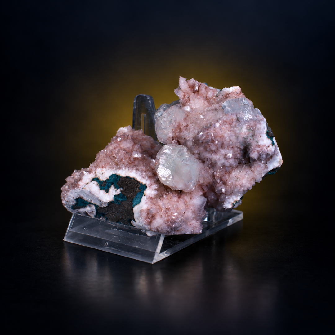 Natural Stilbite with Heulandite Crystal Specimen – 120g