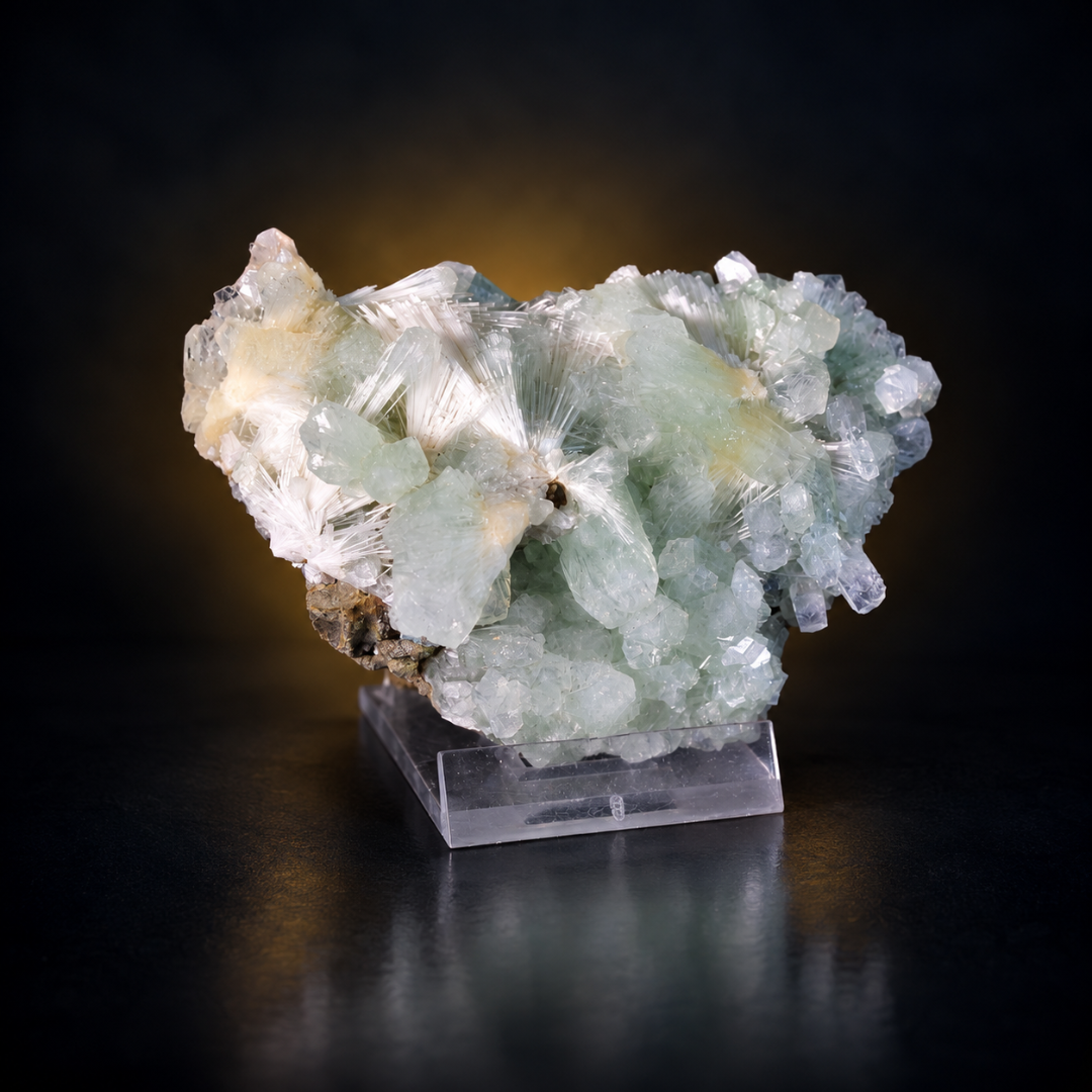 Green Apophyllite on Natural Matrix – 160g
