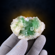 Natural Green Apophyllite Crystal Mineral Specimen – 90g