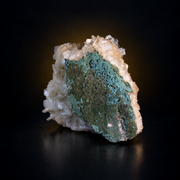 Natural Green Apophyllite, Stilbite with Heulandite Crystal Specimen – India
