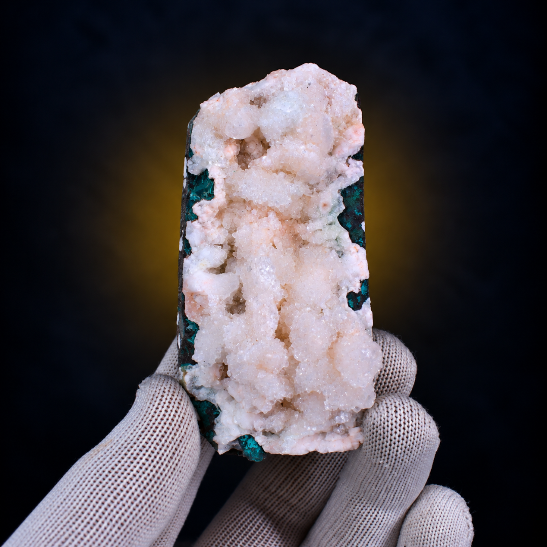 Natural Stilbite with Heulandite Crystal Specimen – 120g