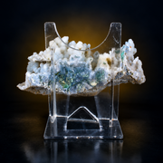 Natural Chalcedony Mineral Specimen – India