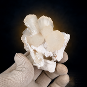 Natural Stilbite with Heulandite Crystal Cluster – 200 g