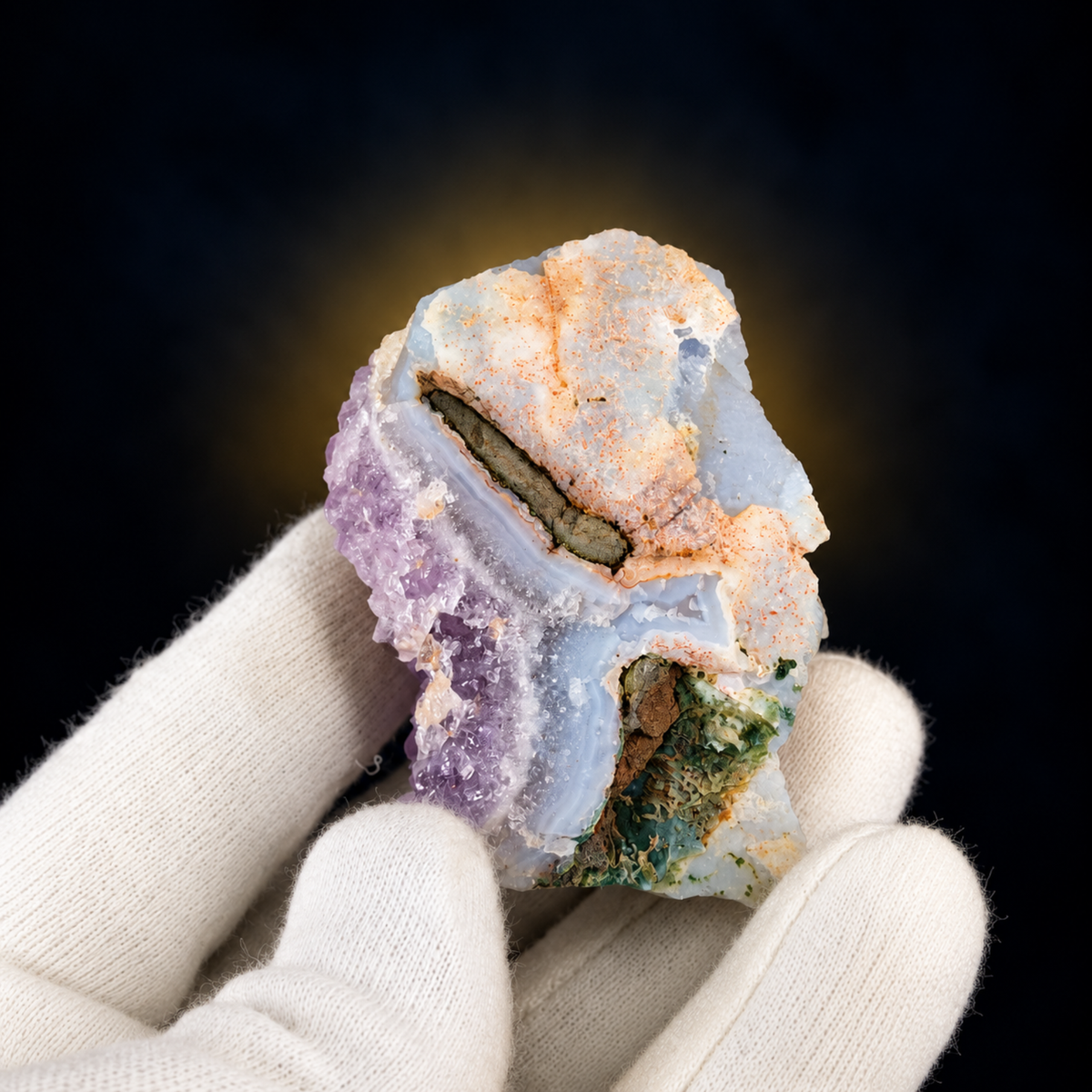 Natural Amethyst Crystal Cluster – 140 g