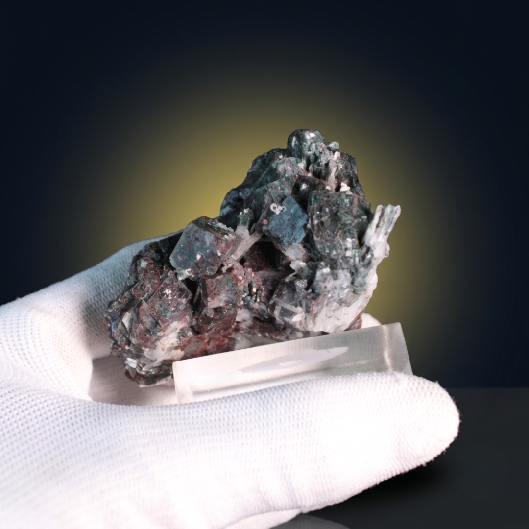 Natural Apophyllite Crystal Matrix – Mineral Specimen from India