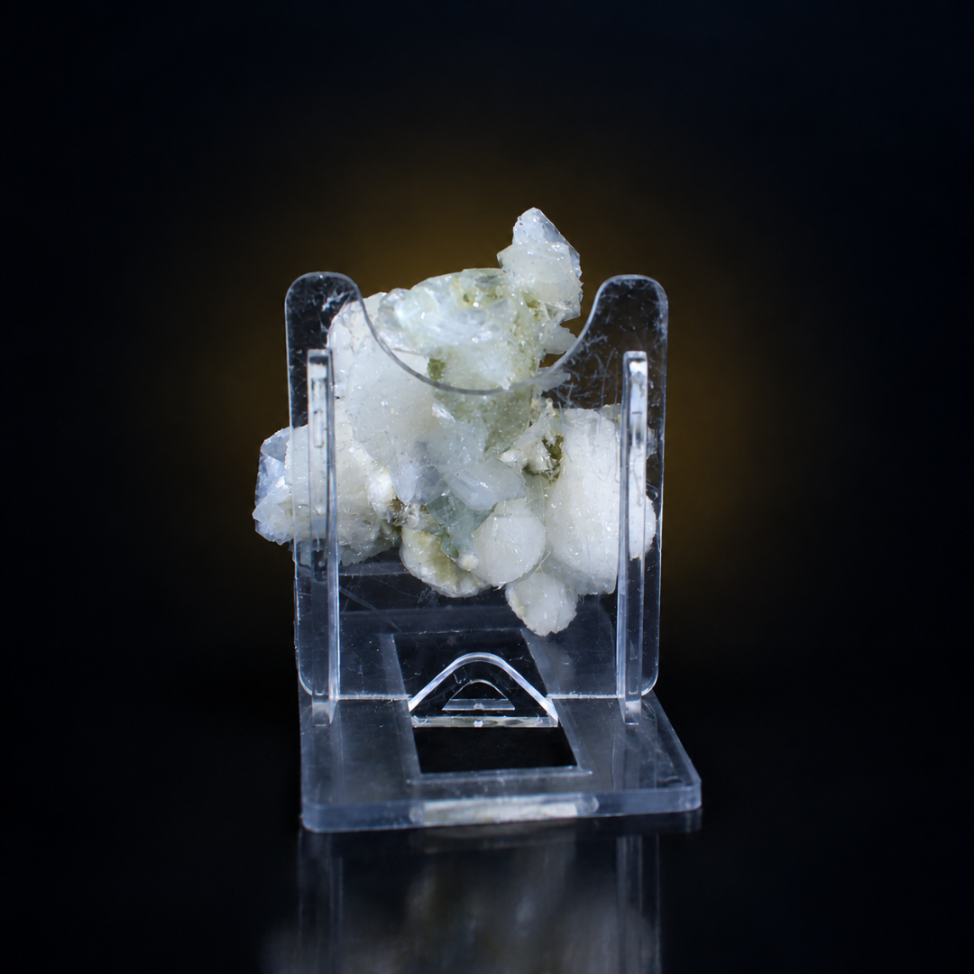 Okenite Apophyllite Heulandite Natural Crystal Specimen – 50g, 8 × 6 × 5 cm