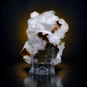 Quartz with Minerals &amp; Yellow Crystals – Natural Mineral Specimen