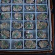 Natural Apophyllite with Heulandite Matrix Mineral Specimen Lot – 32 Pieces from India