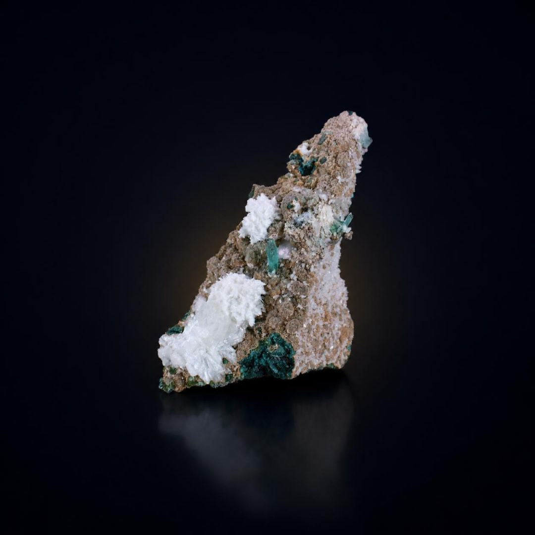 Natural Mordenite with Stilbite Crystal – Mineral Specimen 196 gm | 14 × 7 × 5 cm