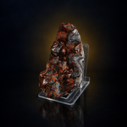 Amethyst and Hematite specimen — India, 540 g.
