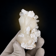 Natural Stilbite with Heulandite Crystal Cluster – 240 g