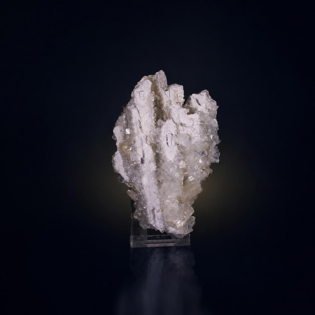 Natural Apophyllite with Heulandite Crystal Cluster – 290 g