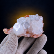 Natural Apophyllite with Stilbite Mineral Specimen – 80g