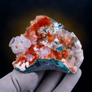 Natural Apophyllite, Stilbite &amp; Chalcedony Mineral Specimen – 400g