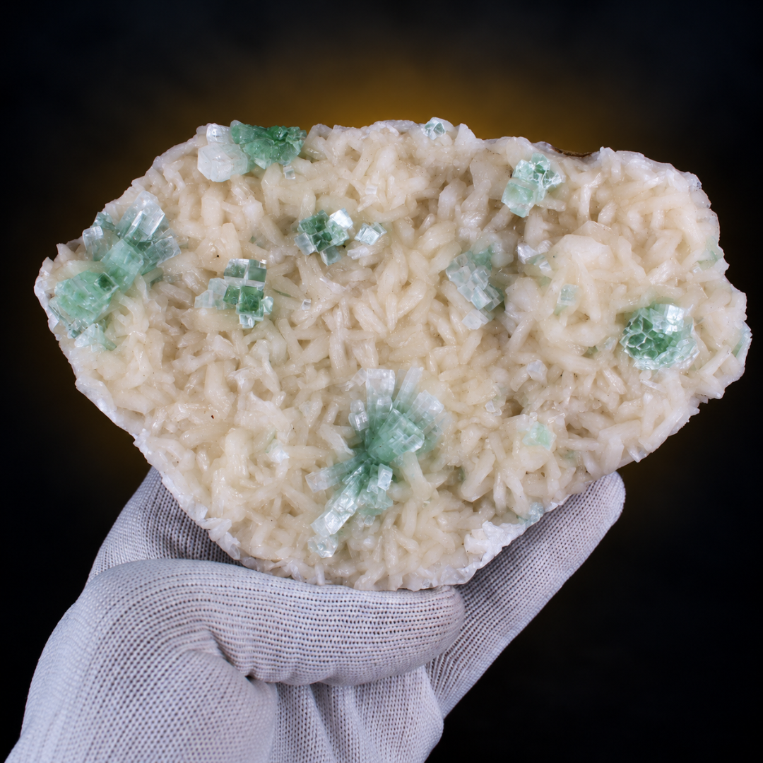 Natural Green Apophyllite Crystal Specimen – 530 g