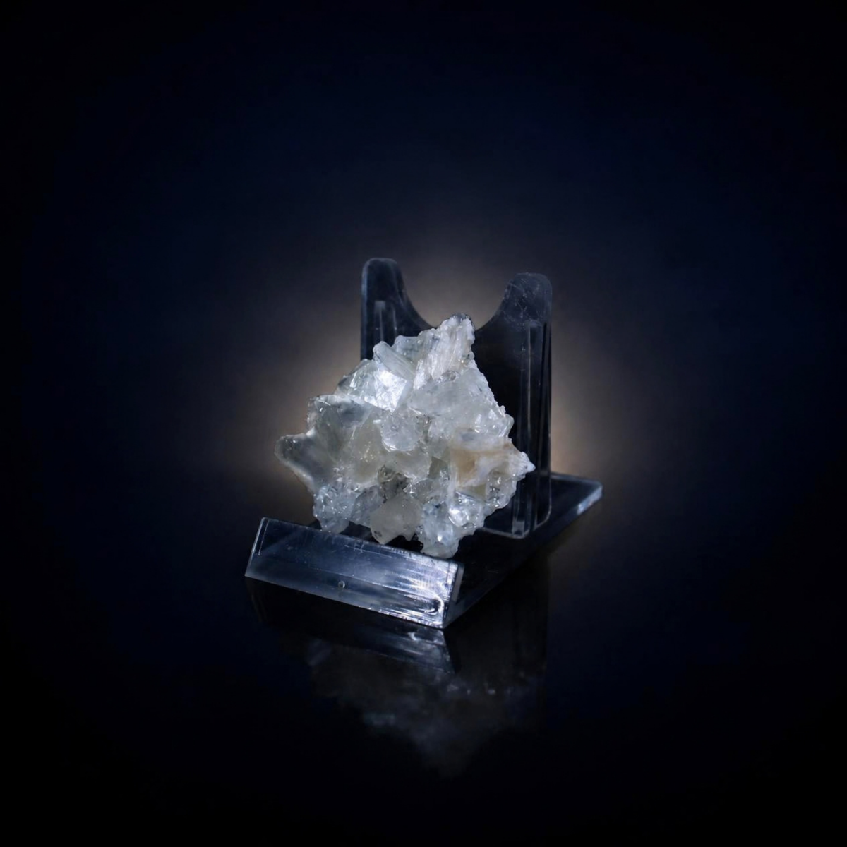 Natural Apophyllite with Stilbite Crystal Cluster – 30 g