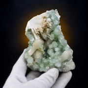 Natural Green Apophyllite Crystal Specimen – 380g