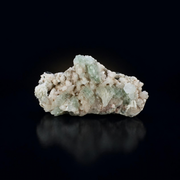 Natural Green Apophyllite with Heulandite & Scolecite Crystal Specimen | India | 14×8×3 cm | 550g