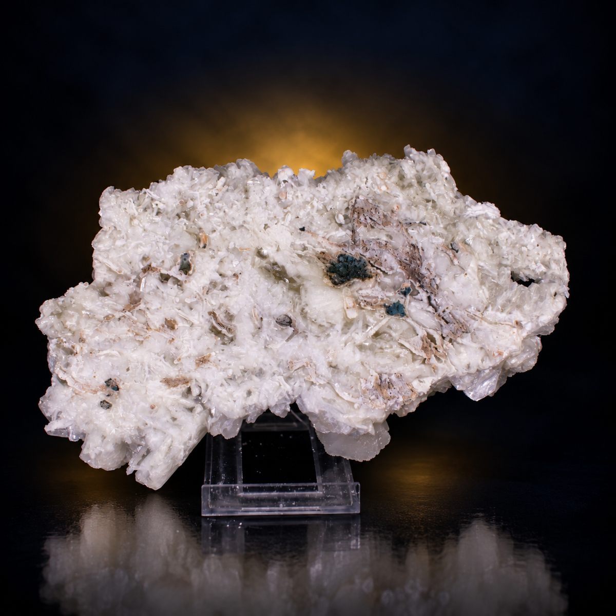 Natural Stilbite on Matrix with Heulandite 1050 g
