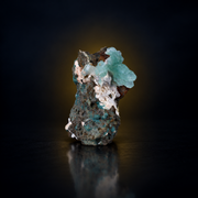 Green Apophyllite on Matrix · 90 g · 8 × 5 × 3 cm · India