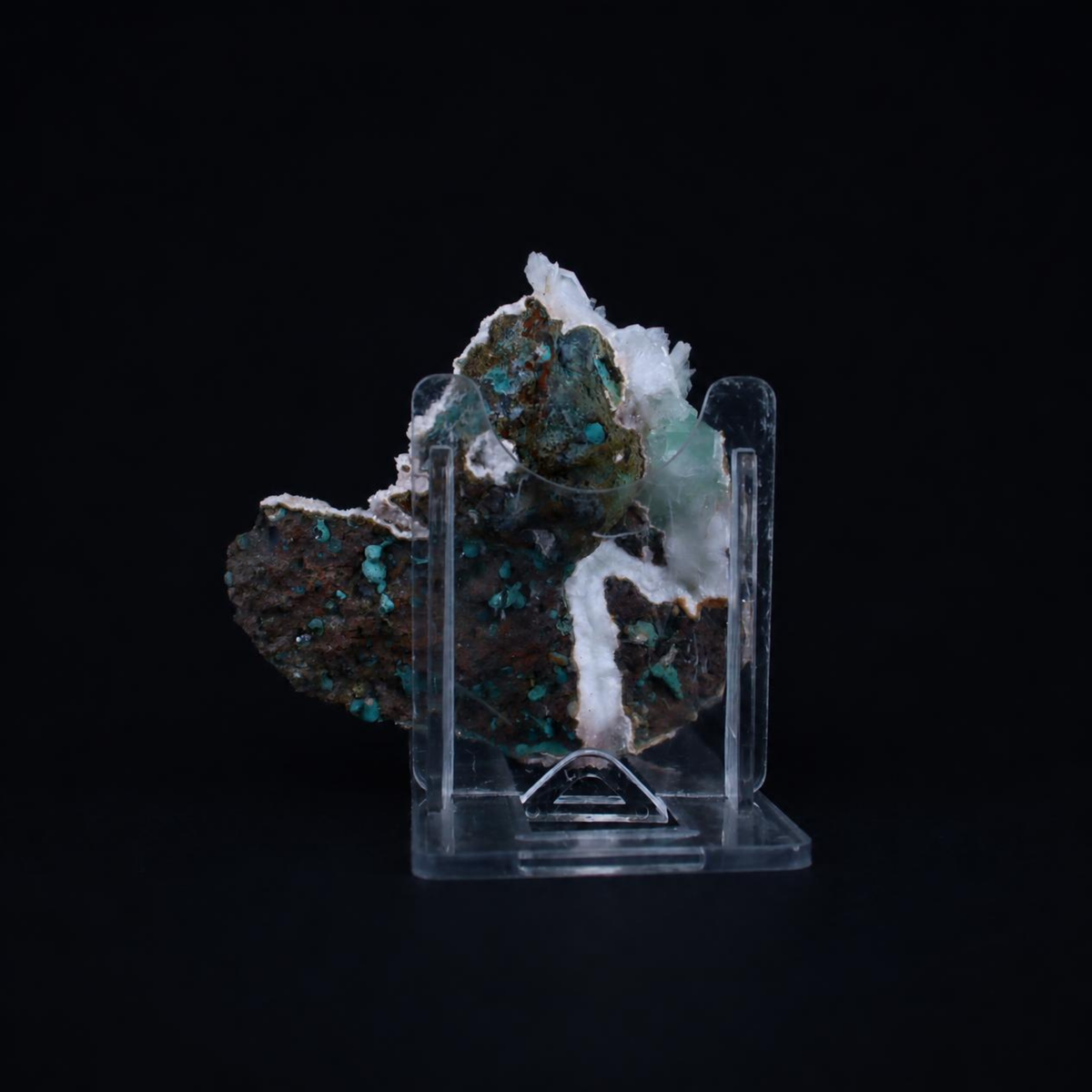 Green Apophyllite Crystals on Stilbite Matrix Natural Indian Mineral Specimen 7 × 7 × 3 cm | 100 g