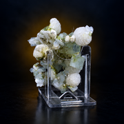 Natural Apophyllite with Heulandite &amp; Okenite Mineral Specimen – 80g
