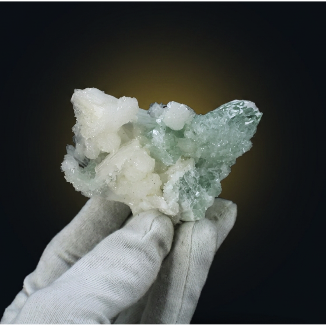 Apophyllite specimen — India, 100 g.