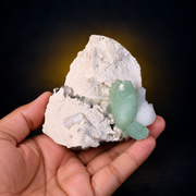 Green Apophyllite on Natural Matrix – 210g