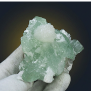 Apophyllite on White Crystalline Matrix · 160 g · 7 × 7 × 3 cm