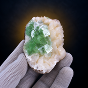 Natural Green Apophyllite Crystal Mineral Specimen – 100g