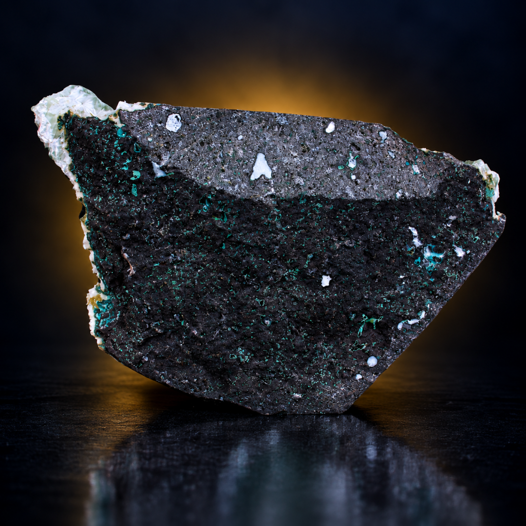 Green Apophyllite on White Matrix – Natural Mineral Specimen