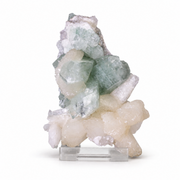 Natural Green Apophyllite with Matrix & Heulandite – 140 g