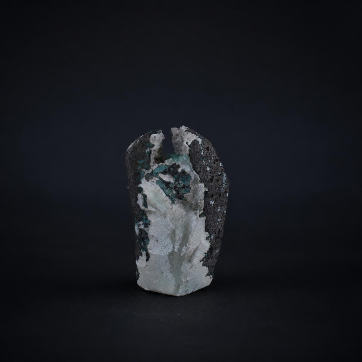 Natural Green Apophyllite, Stilbite with Heulandite Crystal Specimen – India