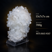 Natural Quartz Crystal Cluster Specimen – 700 g