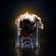Natural Stilbite with Calcite Mineral Specimen – 80g