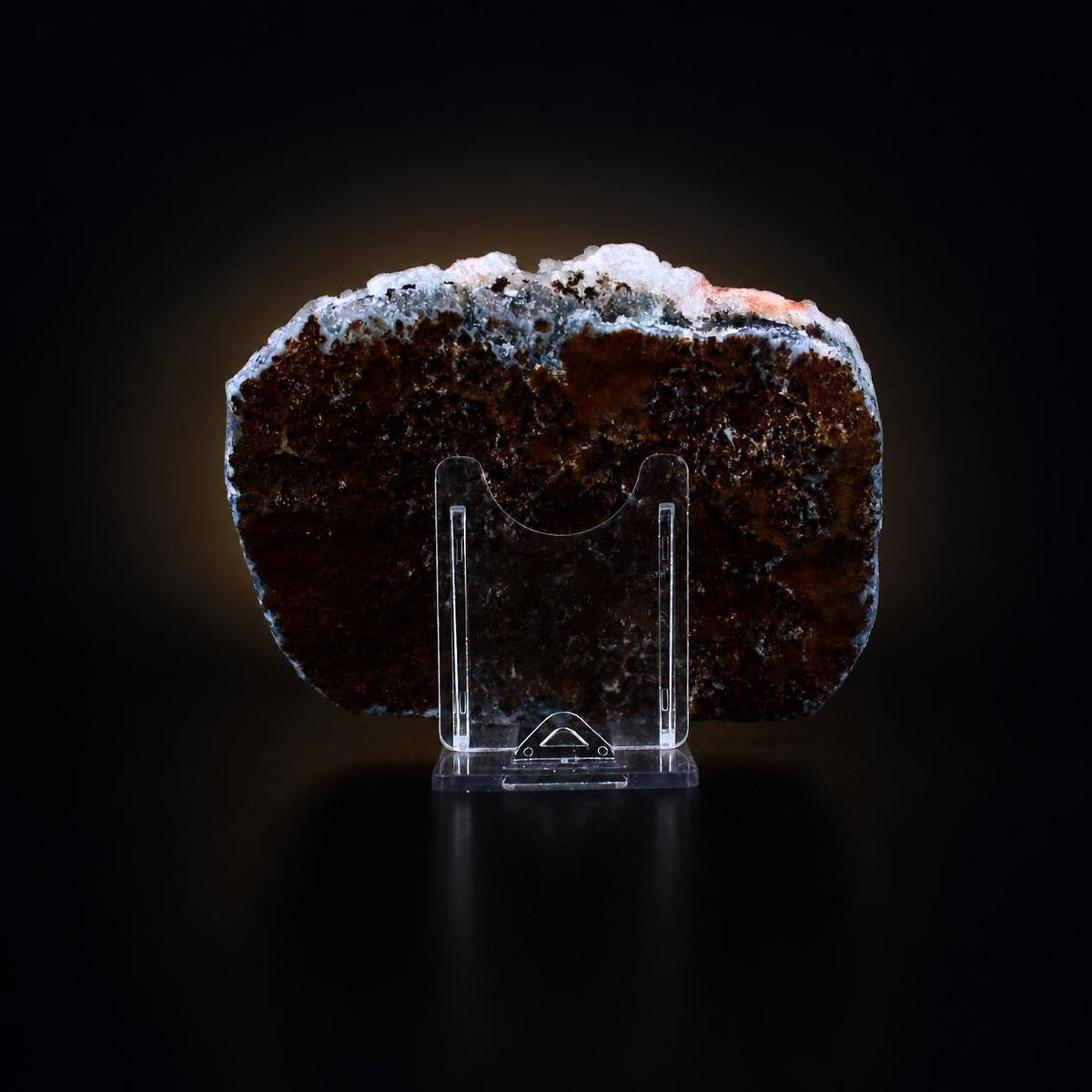 Natural Chalcedony Crystal Matrix  Mineral Specimen from India  270 gm  12 × 9 × 2 cm