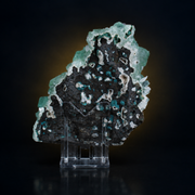 Natural Green Apophyllite Crystal Specimen – India
