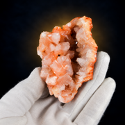 Natural Orange Stilbite Crystal Cluster – 160 g