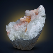 Natural Apophyllite with Heulandite &amp; Calcite Matrix