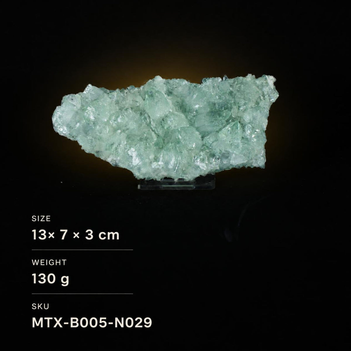 Apophyllite specimen — India, 130 g.