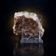 Natural Green Apophyllite on Stilbite Mineral Cluster – 70 g
