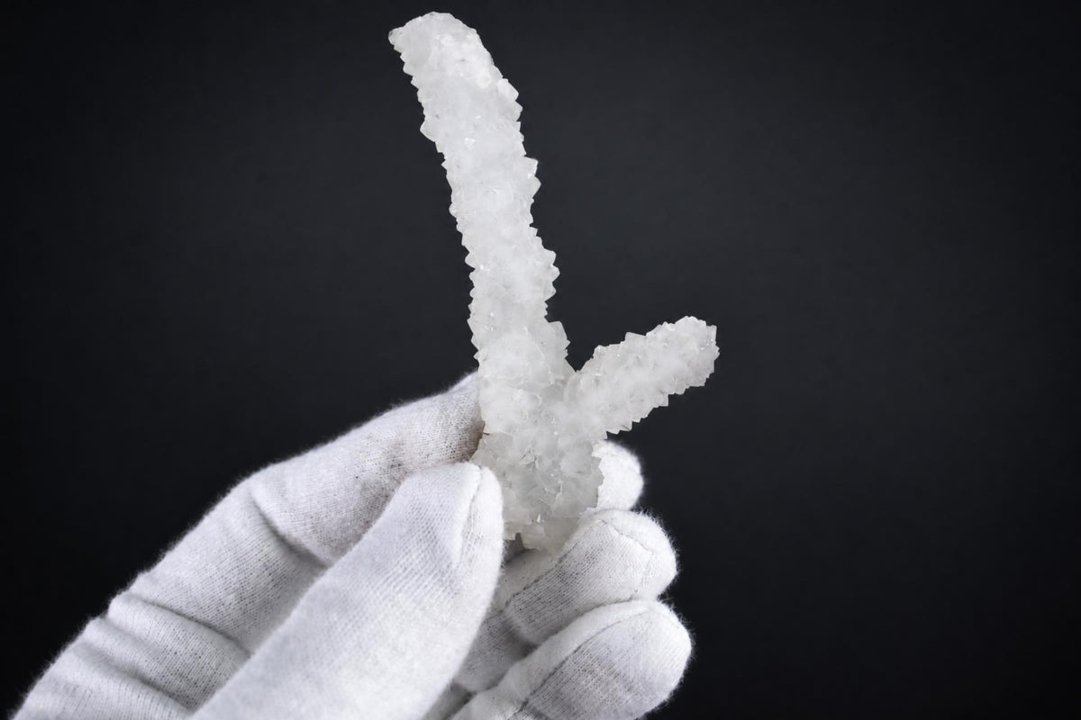 Apophyllite and Quartz specimen — India.